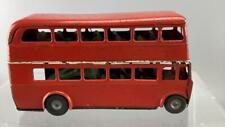 TRIANG MINIC TINPLATE DOUBLE DECKER BUS REQUIRING RESTORATION *VINTAGE*