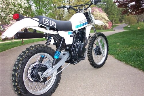 Vintage suzuki dr400 seat - vintage,