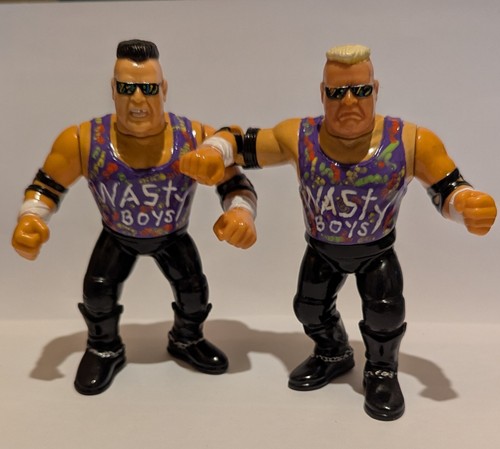 Wwf wwe hasbro nasty boys - hasbro,