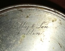 Vintage Irish Fishing Fly Reel Kelly and Sons Dublin.