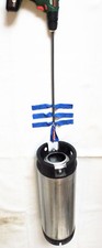 Keg Wand cleaning microfibre brush drill attachment Cornelius Corny keg Carboys