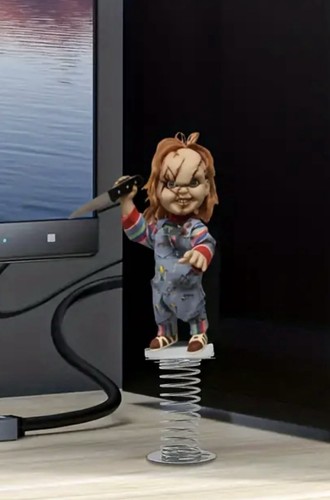 Chucky doll spring bobble - spring,