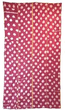 RARE ANTIQUE UZBEK BUKHARA SILK IKAT PANEL