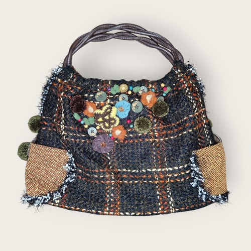 Nica boho tweed shoulder - nica,
