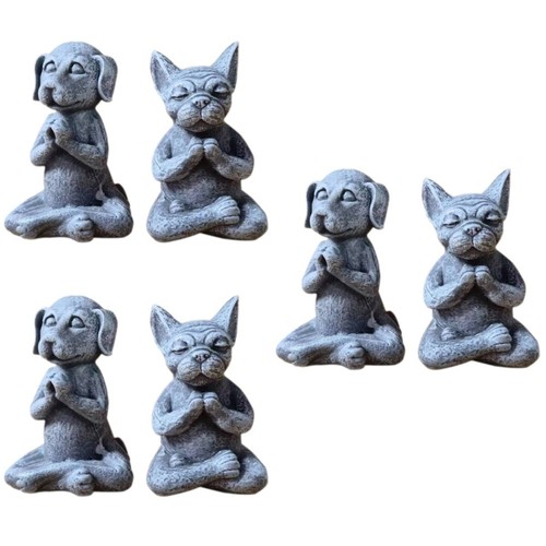 Pvc grey dog yard - grey, decoration