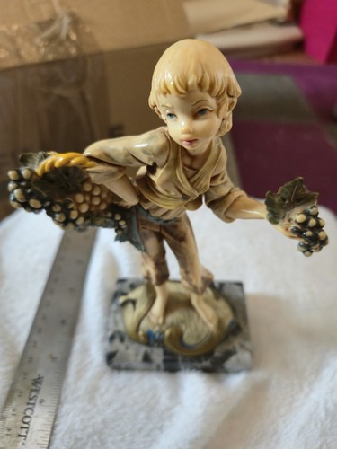 Vintage figurine boy - of, with