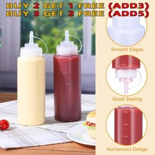 1-5PCS 8-24oz Plastic Clear