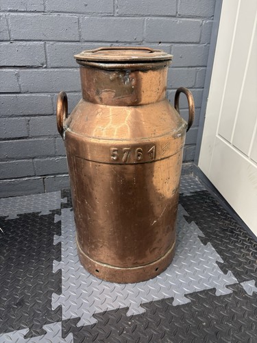 Copper milk churn - copper,