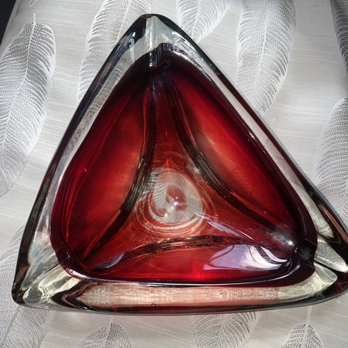 Murano art glass rolled - art,