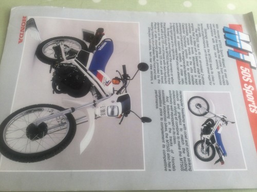 Honda mt50 sports test - honda,