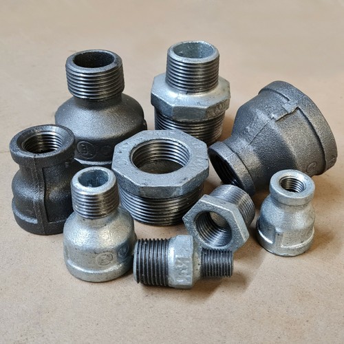 Black galvanized malleable - &,
