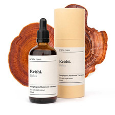 Reishi Mushroom Tincture  50ml Triple Extracted High Strength 1:3 UK Made