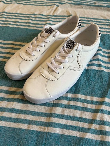 Vans sport low shoe - white, size