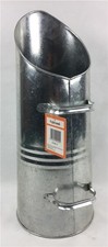 INGLENOOK HEAVY DUTY GALVANISED SILVER COAL SCUTTLE BUCKET 23" METAL HOD COAL 11