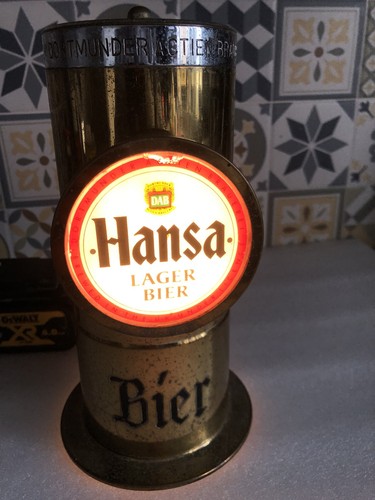 Vintage hansa beer - bar, font