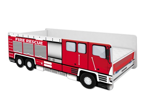 Kids bed fire engine - kids,