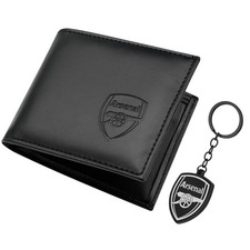 Arsenal F C Sports Fan Wallet Accessories Set with Card Slots & Coin Pocket