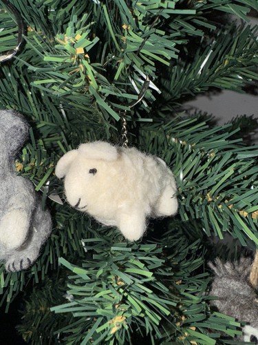 Handmade needle felted - needle,