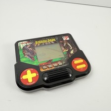 Vintage Tiger Electronics Jurassic Park Handheld LCD Game Tested / Working 1992 
