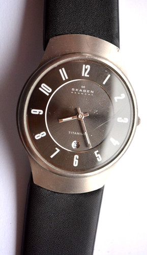 Skagen titanium mens quartz - ,