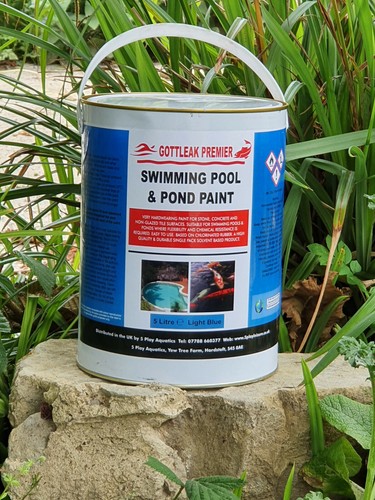 Rubberised fish pond - rubberised,