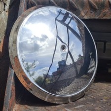 Austin J40 Pedal Car Hub Cap x 1 - Stainless Steel Made in England.