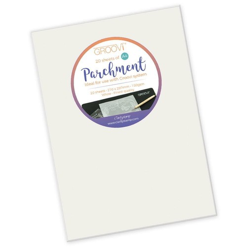 Clarity stamp groovi - stamp, parchment