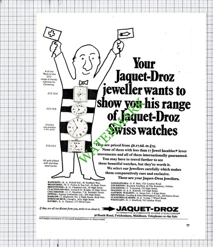 Jaquet droz twickenham - jaquet-droz,