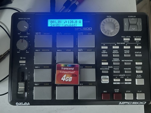 Akai mpc500 music production - akai,