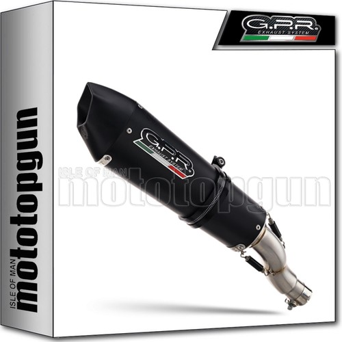 Exhaust black titanium gpr for - gpr,