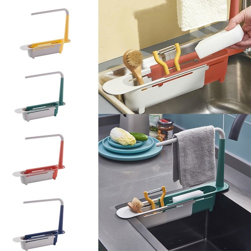 Telescopic sink tidy holder - telescopic,
