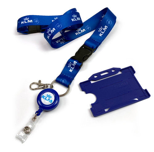 Klm airline lanyard - lanyard, set