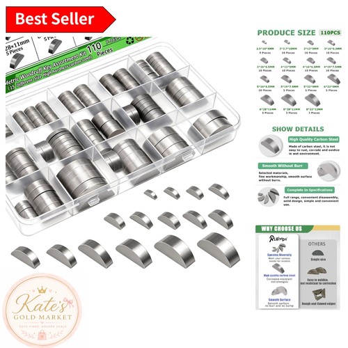 110pcs metric woodruff key - metric,