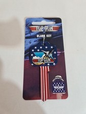 Top Gun Themed UL2 6 Pin Uncut House Key Blank