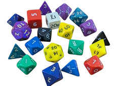 Jumbo DND Dice Set Oversized