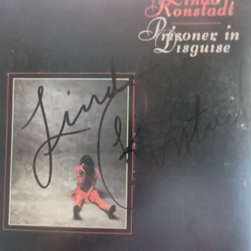 Signed linda ronstadt album - linda,