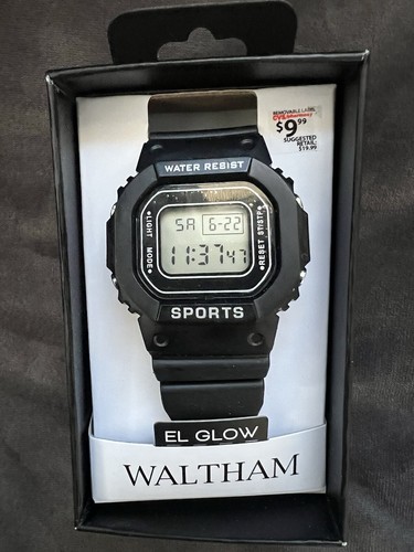 Waltham digital watch wrist - waltham,