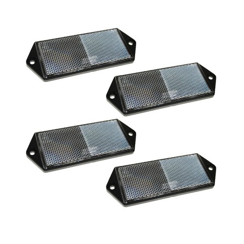 White reflectors side - white,