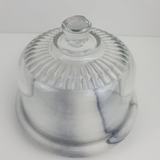 Vintage Marble Cheese Storage