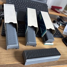 4 x Rank Aldis Magazine Tray - Holds 36 Slides per Tray - 35mmm Slide - Good