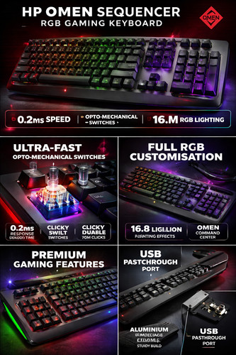 Omen sequencer rgb gaming - sequencer,