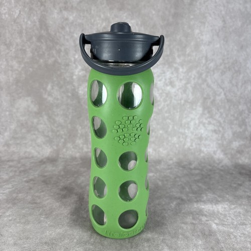 Lifefactory glass water bottle - glass,