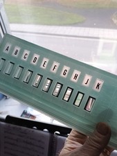 Seeburg LPC1 Keyboard Facia