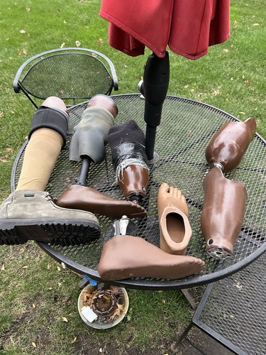 Antique vintage prosthetic - prosthetic, lot