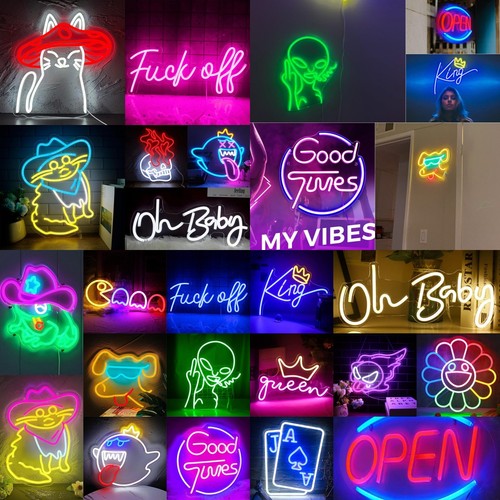 Neon sign light led - light, wall