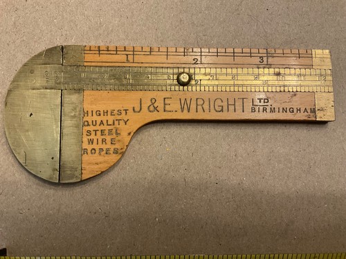 Slide rule ruler gauge - gauge, rare