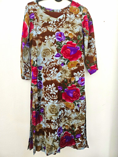 Women brown floral salwar - floral,