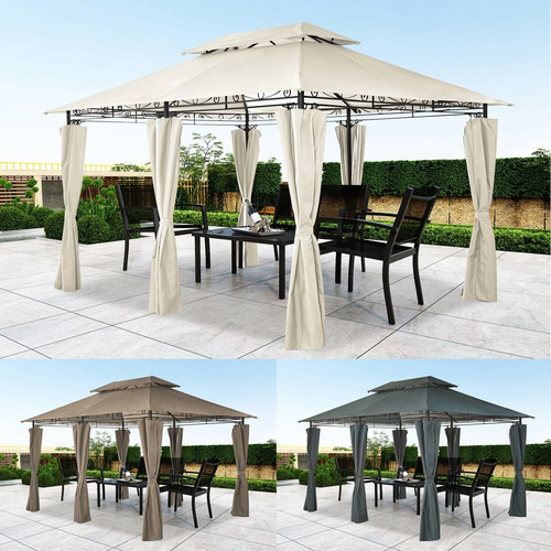 Mondeer 3x4m garden gazebo - 3x4m,