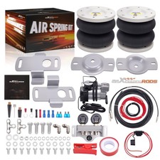 Air springs kit w/ double pressure gauge for Citroen Relay Fiat Ducato 1994-2024