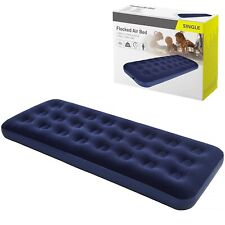 Single Flocked Air Bed
